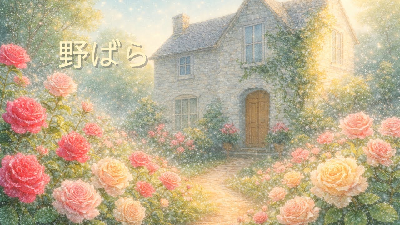野ばら【ヴェルナー】日本語歌詞（文部省唱歌）