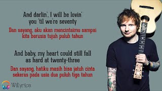 Thinking Out Loud - Ed Sheeran (Lirik Lagu Terjemahan)