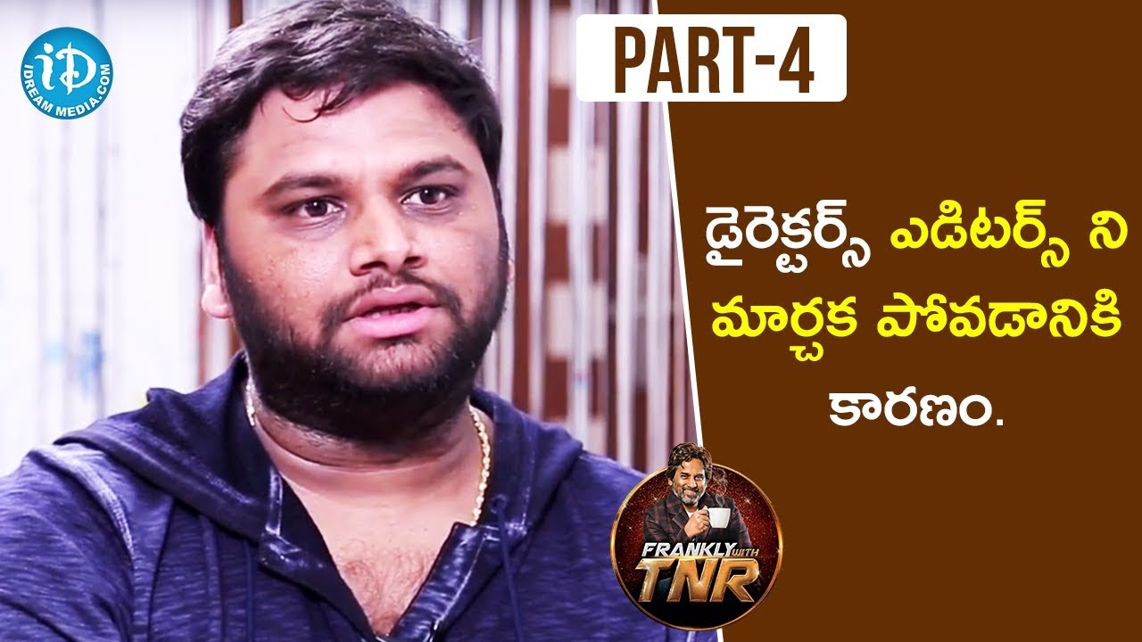 SR Sekhar Exclusive Interview Part #4 | Frankly With TNR | Talking Movies With iDream