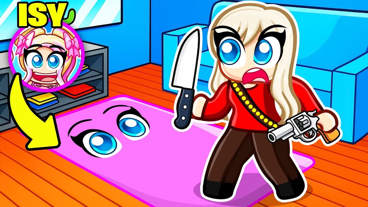 Ich VERSTECKE MICH als TEPPICH! 🌸 Roblox