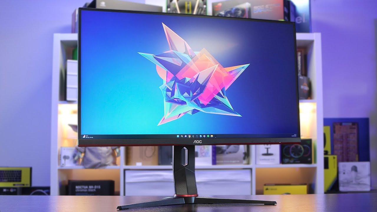 U28G2XU : le nouveau moniteur gaming AOC en 4K, 144 Hz et 1 ms