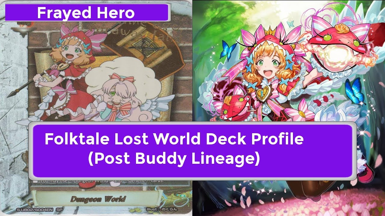 Future Card Buddyfight Folktale Deck Profile w/ Lost World (Post Golden Garga)