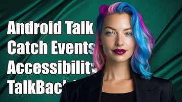 Android TalkBack: How to Catch All Accessibility Events with a Listener