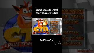 Cheat Codes to unlock every character in CTR Crash Team Racing