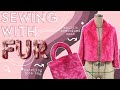 Sewing A Faux Fur Coat and Matching Tote Bag 💖 [how to prep and sew fur + more tips]