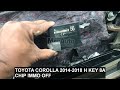 TOYOTA IMMO OFF H KEY 8A CHIP