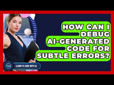 How Can I Debug AI-generated Code For Subtle Errors? - Learning To Code With AI