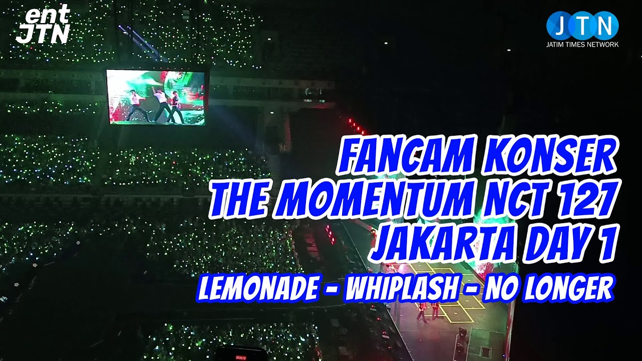 🎉 GILA! Momen EPIC NCT 127 di Jakarta - Fancam Konser Day 1 Lemonade- Whiplash - No Longer Part 2