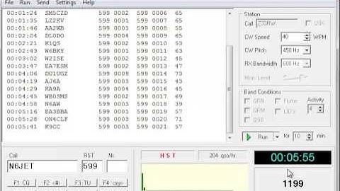 Morse Runner HST Mode
