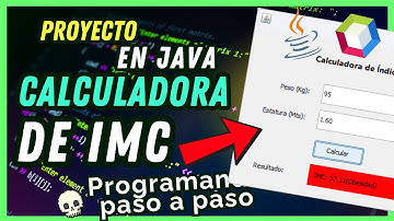 💻 PROYECTO JAVA para PRINCIPIANTES | Calcular IMC en JAVA con INTERFAZ