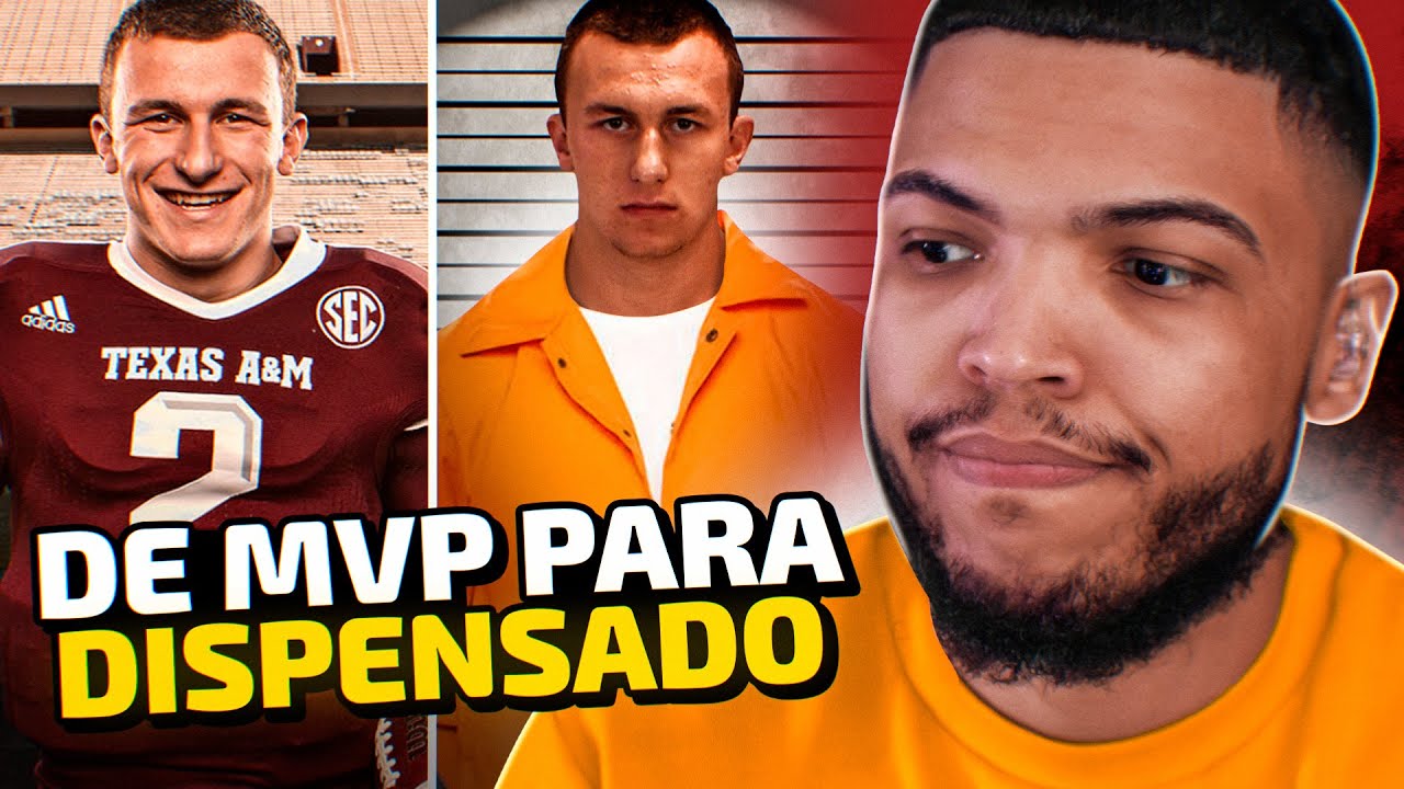 JOHNNY FOOTBALL: MAIOR FRACASSO DA HISTORIA DA NFL? | REACT DO JOTA