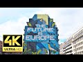 Quartier European tour - 🇧🇪 BRUSSELS, Belgium 🇧🇪- 4K