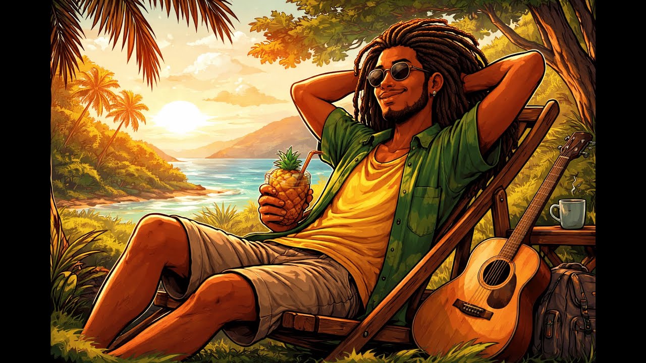 Relaxing Reggae Vibes 🌞 Slow Days, Open Roads & Positive Energy