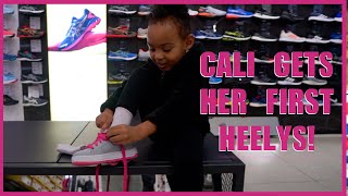 Cali Gets Her New Heelys