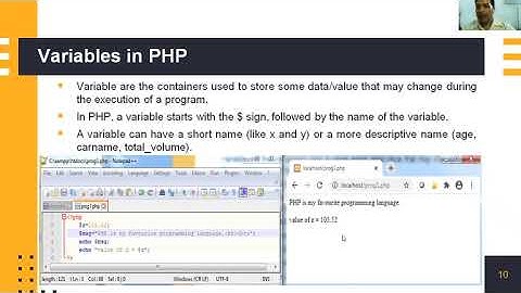 Basics of PHP Syntax by Vishal Kumar Sagtani, Assistant Professor, Computer Science