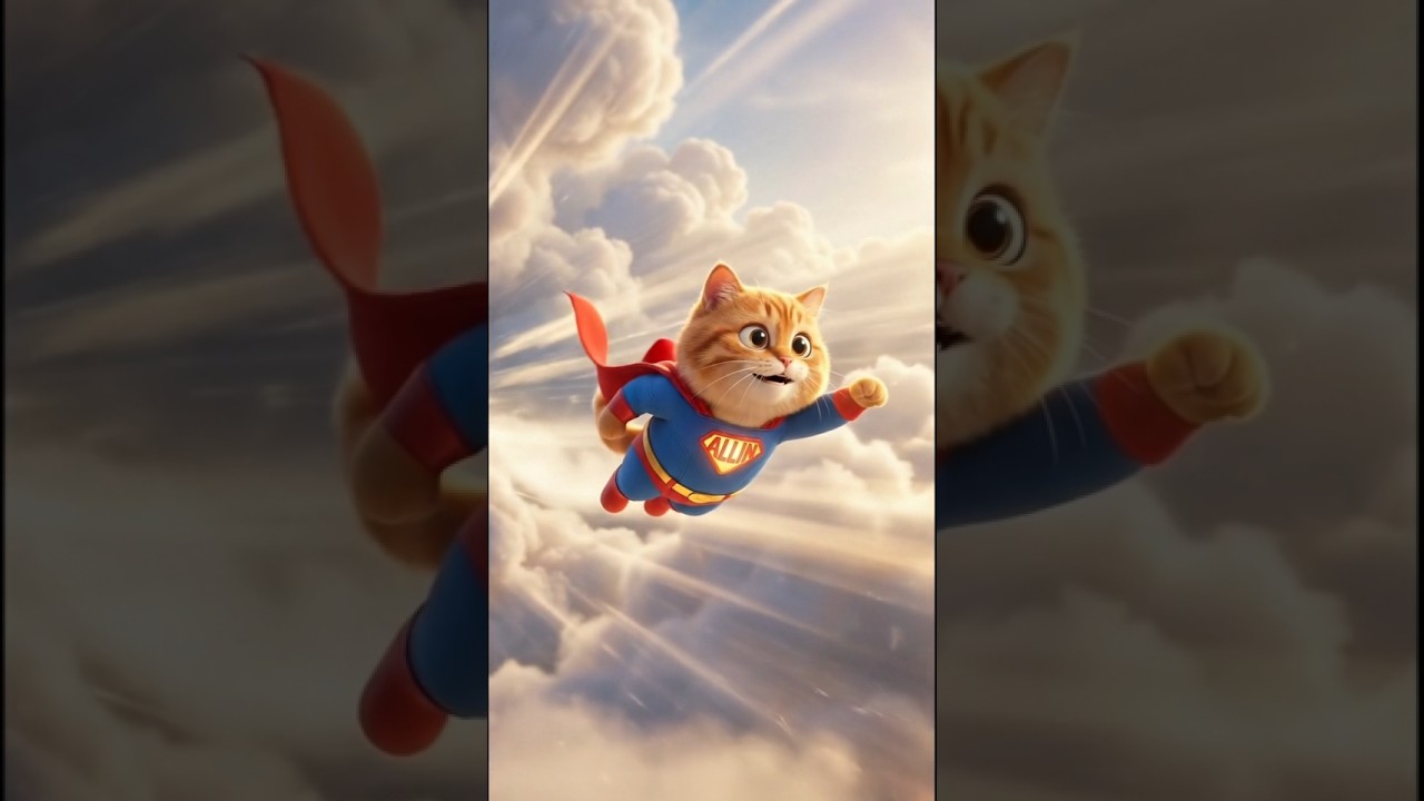 🐈 Super Cat Allen to the Rescue! 🌊 Heart-Stopping Save