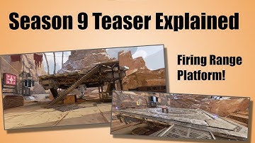 Why There is a Platform in Firing Range - Apex Legends Season 9 Teaser Explained