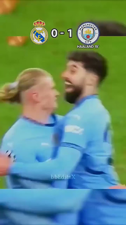 real Madrid vs man city