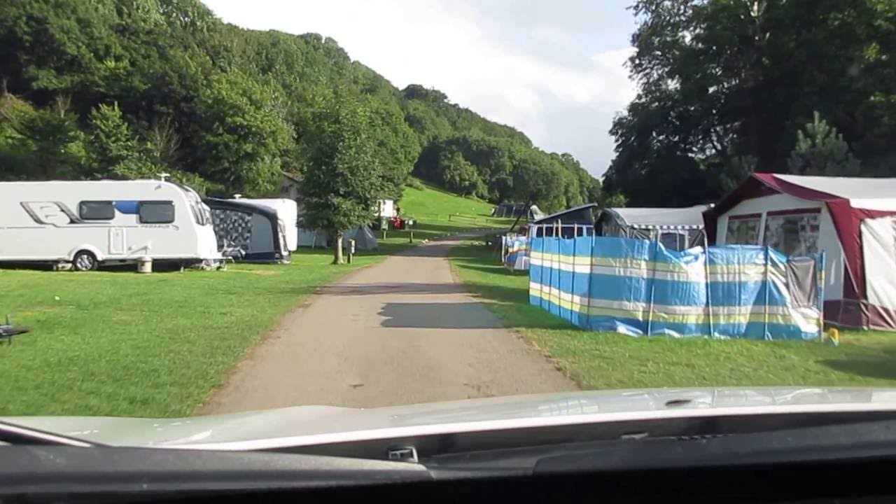 Watermouth Valley Camping and caravan site, Devon YouTube