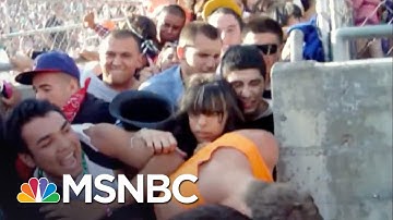How To Escape In A Human Stampede | Split Second Decision | MSNBC