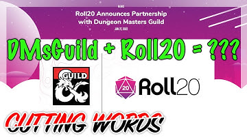 DMsGuild & Roll20 are Teaming up!