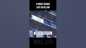How A Rogue Trader Lost $6 BILLION #shorts #shortsvideo #trader