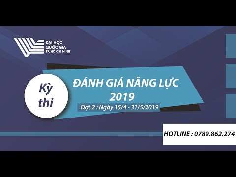Video ĐHQG-HCM công bố địa điểm thi Đánh giá năng lực đợt... - YouTube