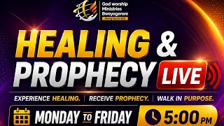HEALING & PROPHECY LIVE / Receive your miracle now!