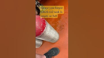 How to tell what Co2 tank is empty and full. #co2 #co2tank #howtotell #howto