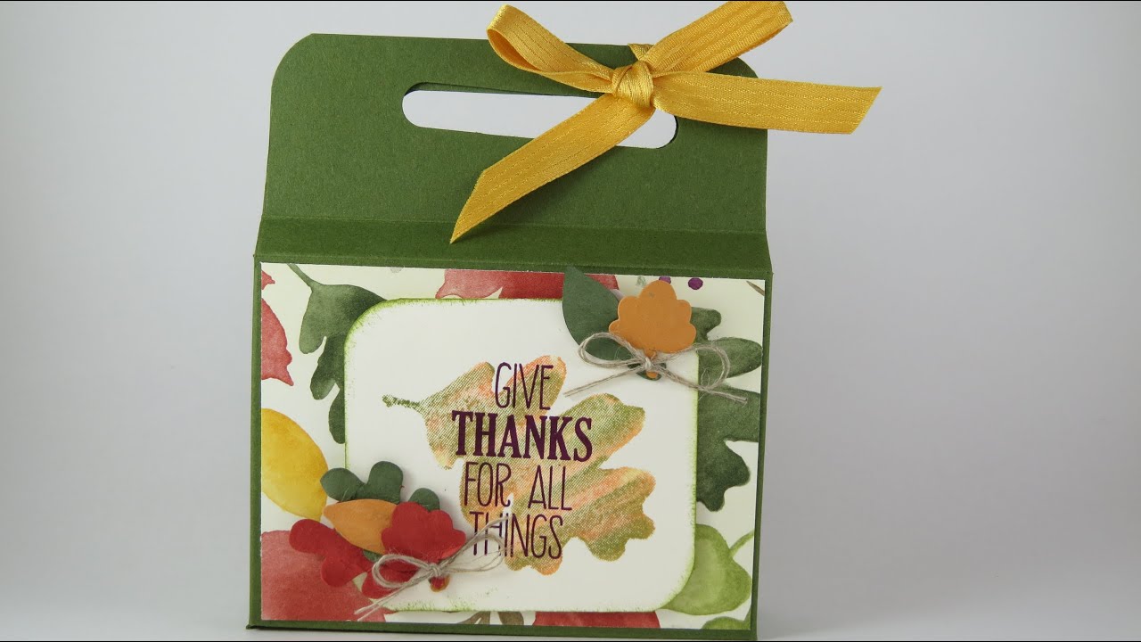 Коробка с угощениями «Опадающие листья»