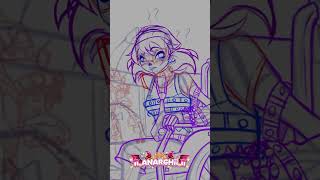 🧟‍♀️🧠🍒 #redesign #monsterhigh #art #digitalart #timelapse  #speedpaint #charactercreation