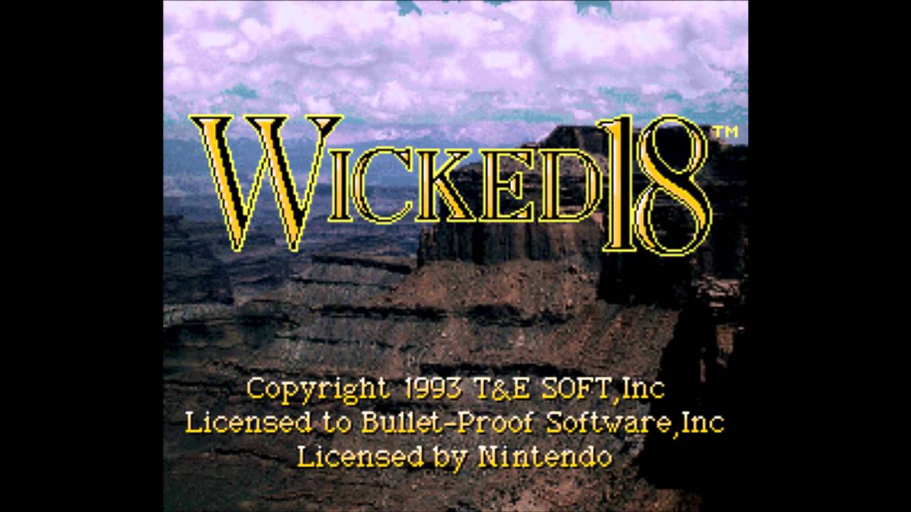 True Golf Classics: Wicked 18 Intro (SNES Introduction)
