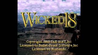 True Golf Classics: Wicked 18 Intro (SNES Introduction) screenshot 1