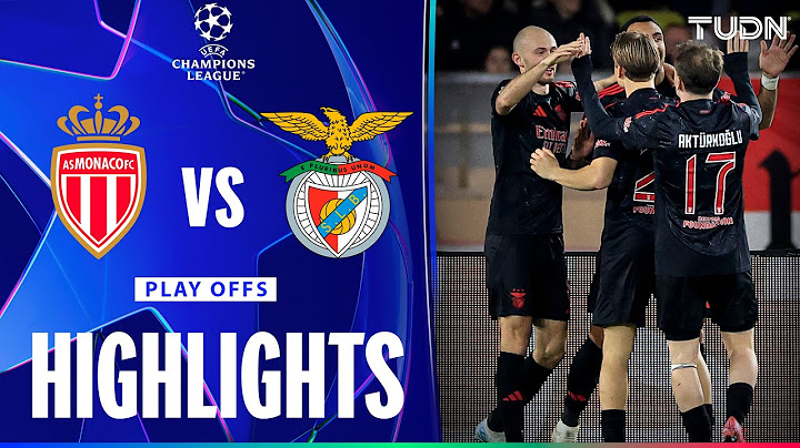 HIGHLIGHTS - Mónaco vs Benfica | UEFA Champions League 24/25 | TUDN