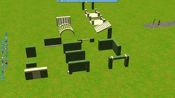 RollerCoaster Tycoon 3 Custom Scenery Download (Hedge Set) RCT3 Custom Scenery Spearz-it Video