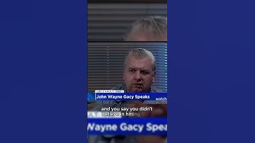 John Wayne Gacy’s interview about his heinous crimes.