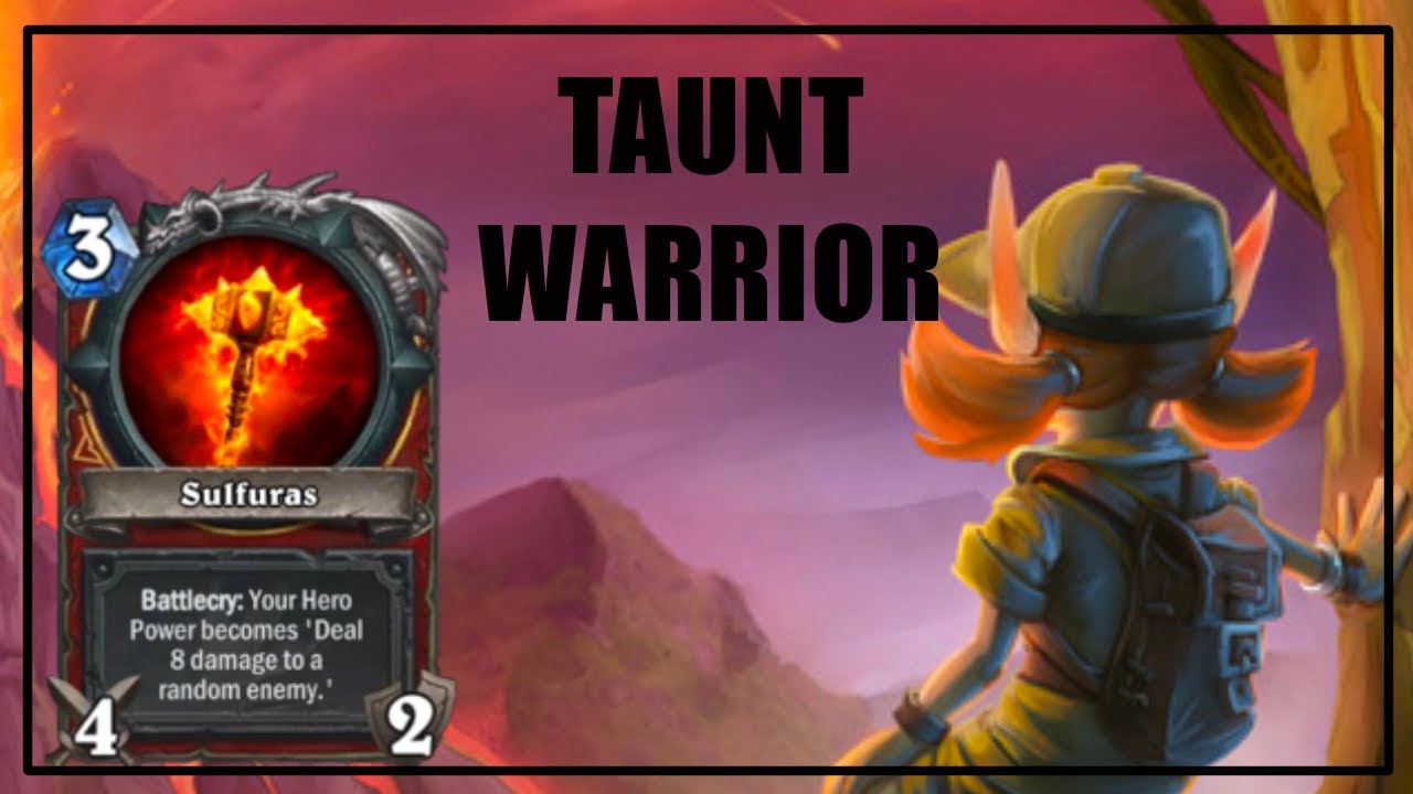 Wild Hearthstone | Taunt Warrior | United in Stormwind