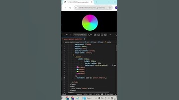 Aurora Gradient Loader in Only 25 Lines!  — Pure CSS Animation