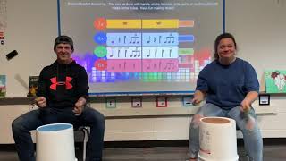 Believer Bucket drumming