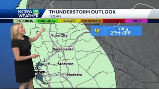Northern California Weather Impacts | Feb. 20 thunderstorm outlook