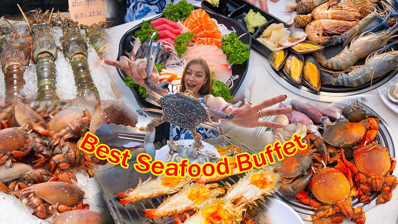 အကောင်းဆုံးပင်လယ်စာအဝစားဘူဖေး-Bangkok’s #1 All-You-Can-Eat Seafood Buffet 🦞 Unlimited Delights!