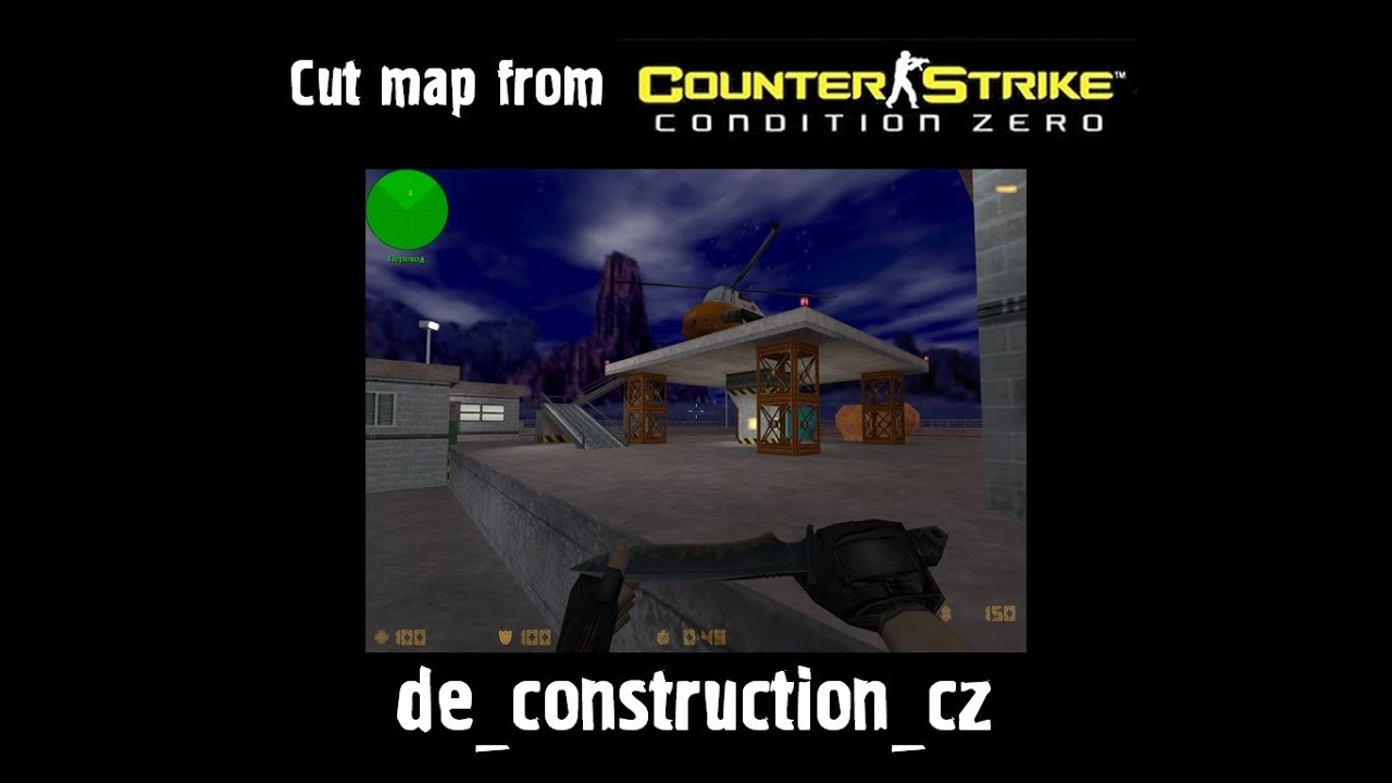 Cut map de_construction_cz from Counter-Strike: Condition Zero - YouTube
