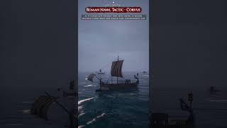 Roman Naval Tactics: Corvus #shorts #romanhistory #military #documentary #tactical #fypシ #fyp