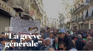 A Alger, une foule exceptionnelle dans la rue à une semaine de la présidentielle