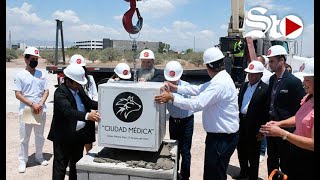 Colocan primera piedra de Ciudad Médica Lobos de Gómez Palacio