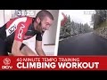 Epic Climbing Workout: 40 Minute Tempo Cycling Training On The Passo Falzarego & Passo Valparola