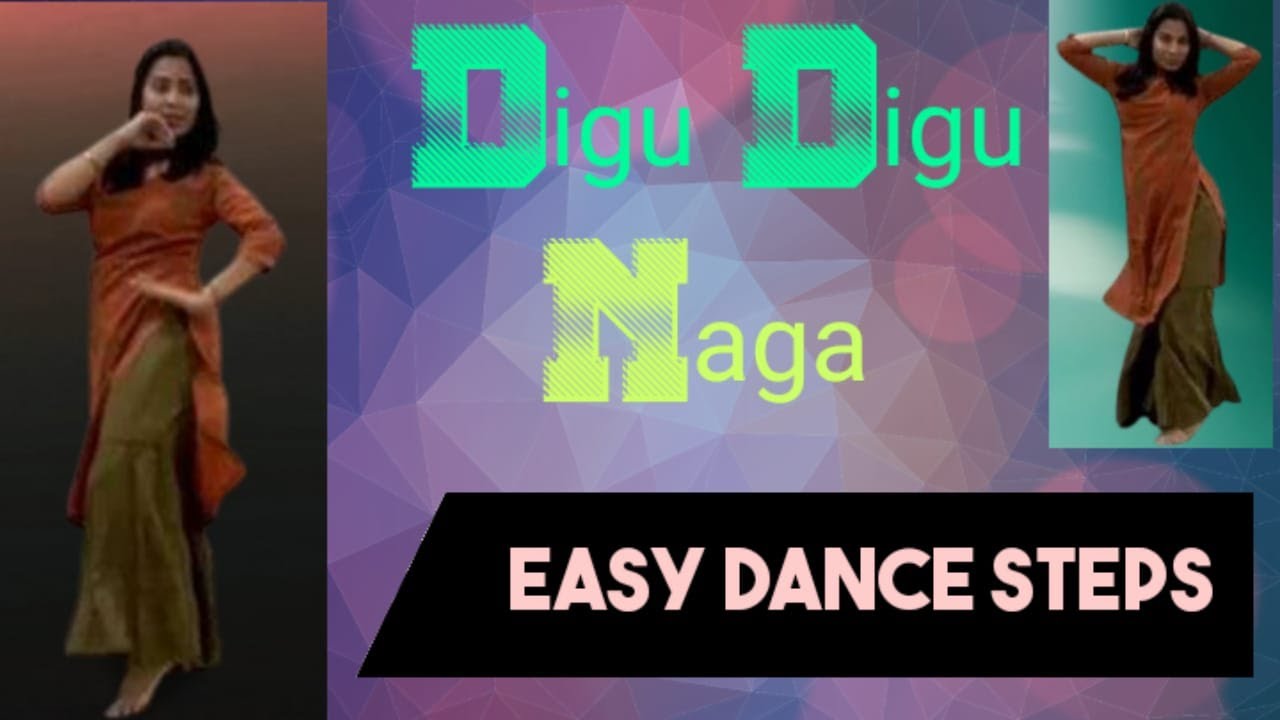 Digu Digu Naaga || Easy Dance Steps || Simple Steps - YouTube
