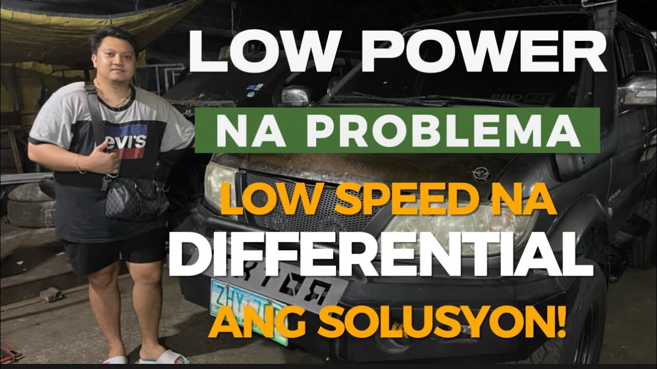 PAANO MAG OVERHAUL NG DIFFERENTIAL CARRIER TURBO LAG, SUMASAYAD ANG GULONG.