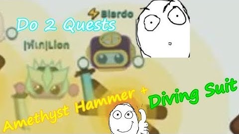 Starve.io - Do 2 Quests | Crown Of Life + Crown Of Angel + Diving Suit + Amethyst Hammer