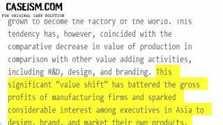 The Branding Challenges of Asian Manufacturing Firms Case Solution & Analysis Caseism.com